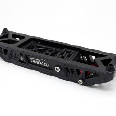 ปั่นเท้ารถยนต์ที่พับได้สําหรับ Jeep Wrangler JL JK Anodizing Aluminum Alloy CNC Graving