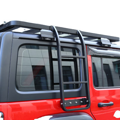 สไตล์เครื่องจักรกล 4x4 รถยนต์ อุปกรณ์เสริมภายนอกสําหรับ 18-23 Wrangler Rubicon Jeep BLACK