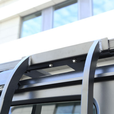 สไตล์เครื่องจักรกล 4x4 รถยนต์ อุปกรณ์เสริมภายนอกสําหรับ 18-23 Wrangler Rubicon Jeep BLACK