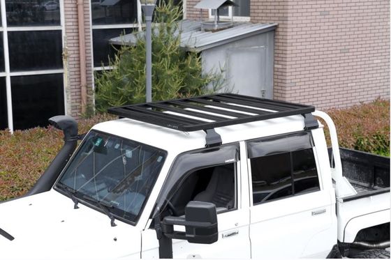 แร็คหลังคาอลูมิเนียมสําหรับปี 2018-2022 Jeep Wrangler JL เหมาะสมสําหรับภายนอกรถยนต์ 4x4