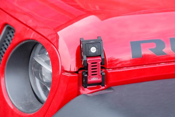 Jeep Wrangler JL JK Car Lock Hood ปิดบัง Lock with Key Alloy Aluminum Car Fitment JEEP เครื่องยนต์ยนต์ยนต์ยนต์ยนต์