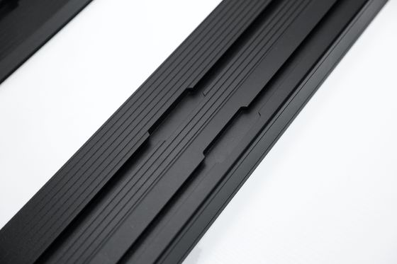 1889*1225mm Anodic Oxidated Surface Steel Aluminum Black หลังคา แร็ค สําหรับรถยนต์ SUV 4x4