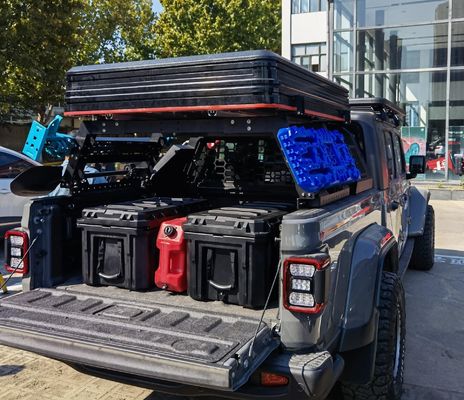 ขยายพื้นที่เก็บของให้มากที่สุด ด้วยการติดตั้งง่าย Tacoma Truck เตียง แร็ค Base Modular