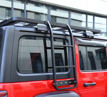 Landace หลังคา แร็ค Side Ladder Kit เหมาะสมกับรถยนต์จีป วรางเลอร์ 833 * 400 * 261 มม.
