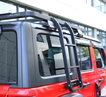 Landace หลังคา แร็ค Side Ladder Kit เหมาะสมกับรถยนต์จีป วรางเลอร์ 833 * 400 * 261 มม.