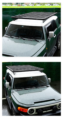 FJ Hard Top หลังคา แร็ค สําหรับ Toyota FJ Cruiser การออกแบบตามความต้องการ ความจุ 200 กิโลกรัม