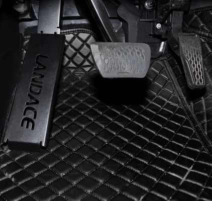 พาวเดอร์โค้ต ป้องกันการเตะสําหรับ Jeep Wrangler สูง-ซ้ายขา Rest pedal ที่กําหนดเอง