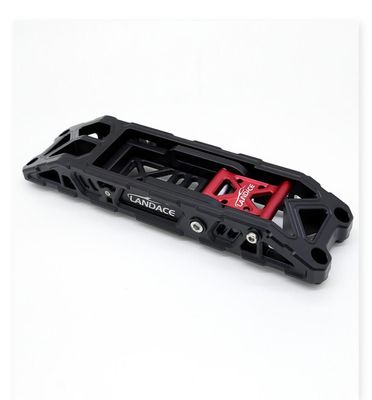 จีอีพี (JEEP) สอดคล้อง สีดํา Anodized Foot Rest Pegs สําหรับการติดตั้งง่ายบนประตูปีน