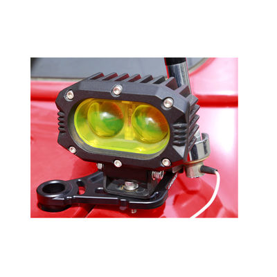 Jeep A Pillar Light Mount Pair พร้อมการสนับสนุนที่แข็งแกร่งและอุปกรณ์รองความร้อน