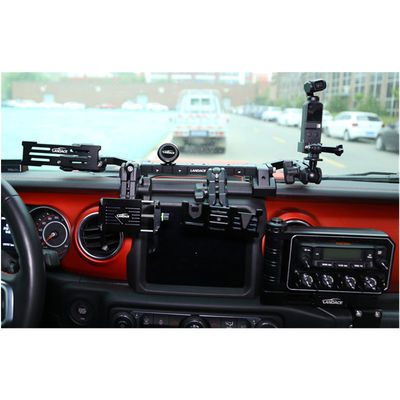 Jeep Wrangler โทรศัพท์ GoPro CB ไมโครโฟนและกล้อง DSLR มีการออกแบบทางกณิตศาสตร์
