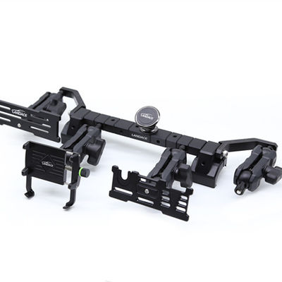 อลูมิเนียมสกัดสีดํา คอนโซลกลาง แดชบอร์ด จุดถือโทรศัพท์ สําหรับ 4*4 Jeep Wrangler