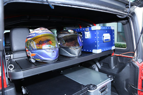 Jeep Wrangler ช่องท้ายที่ปรับรูปได้ ภายในโต๊ะ ภายนอก ลังเก็บสินค้า