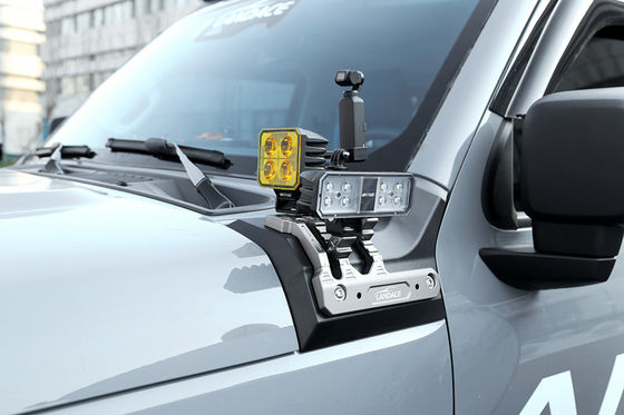 Jeep TANK 300 A-Pillar Light Mounting Bแร็คets น้ําหนักสะอาด 3.5 กิโลกรัม