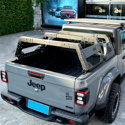 46kg รถกระบะสีเงินที่ใช้ได้ ระบบคาร์โกเรคสําหรับ Toyota Ford Jeep JK Pick Up Truck