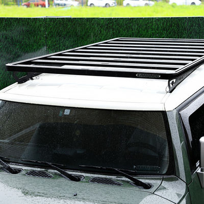SUV อุปกรณ์เสริม หลังคารถยนต์เหล็กแข็ง พกกระเป๋าเดินทางสําหรับ ปิดถนน Toyota FJ Cruiser