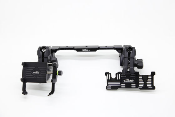 ตัวถือโทรศัพท์ Multi-Mount Dash + GoPro Mount พร้อมรถเลื่อนอลูมิเนียม มุมยืดหยุ่นสําหรับ 2018-2022 Jeep Wrangler
