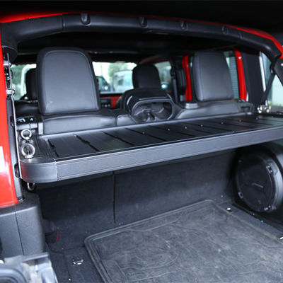 JEEP Wrangler โต๊ะเก็บของด้านหลัง หลังประตูหาง คาร์กโก้ ชั้นวางของ