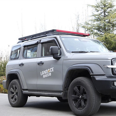 รถบรรทุกรถยนต์ SUV หลังคาทั่วไป ผลิตจากเหล็กอัลลูมิเนียมและ SUS304 ด้วย SUS304 ปลาย