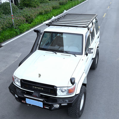 Anodic Oxidated หลังคา Mount Car หลังคา Baggage Carrier สําหรับรถยนต์โตโยต้า แลนด์ครูเซอร์ LC76