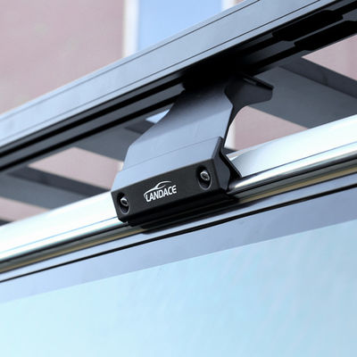 Anodic Oxidated หลังคา Mount Car หลังคา Baggage Carrier สําหรับรถยนต์โตโยต้า แลนด์ครูเซอร์ LC76
