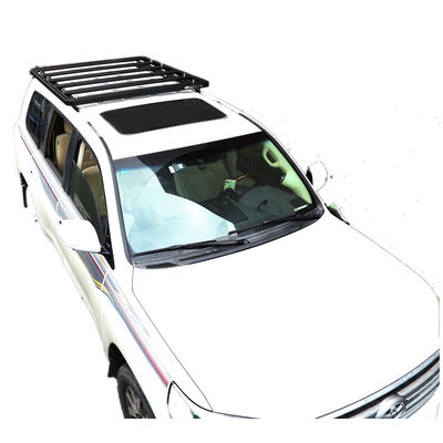 รากหลังคาสําหรับ Toyota Land Cruiser LC200 พื้นผิวอ๊อกซิเดตแบบแอโนด เหมาะสําหรับ LC200