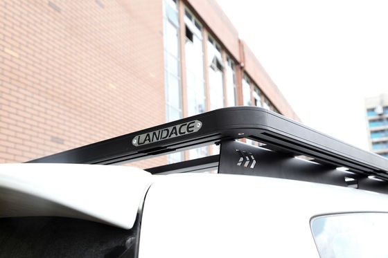 รากหลังคาสําหรับ Toyota Land Cruiser LC200 พื้นผิวอ๊อกซิเดตแบบแอโนด เหมาะสําหรับ LC200