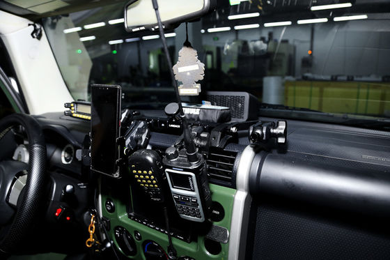 แดชบอร์ด Mount Bแร็คet สําหรับ Toyota FJ Cruiser เหมาะสําหรับการติดตั้งโทรศัพท์ GPS หรือกล้อง